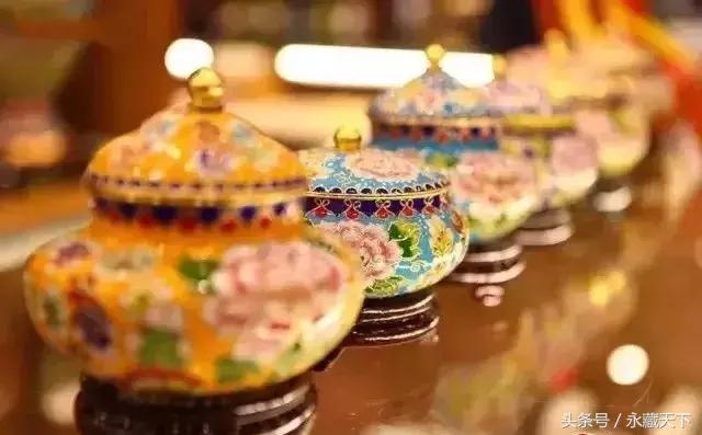 经典的传统工艺景泰蓝的发祥地,景泰蓝艺术作品赏析