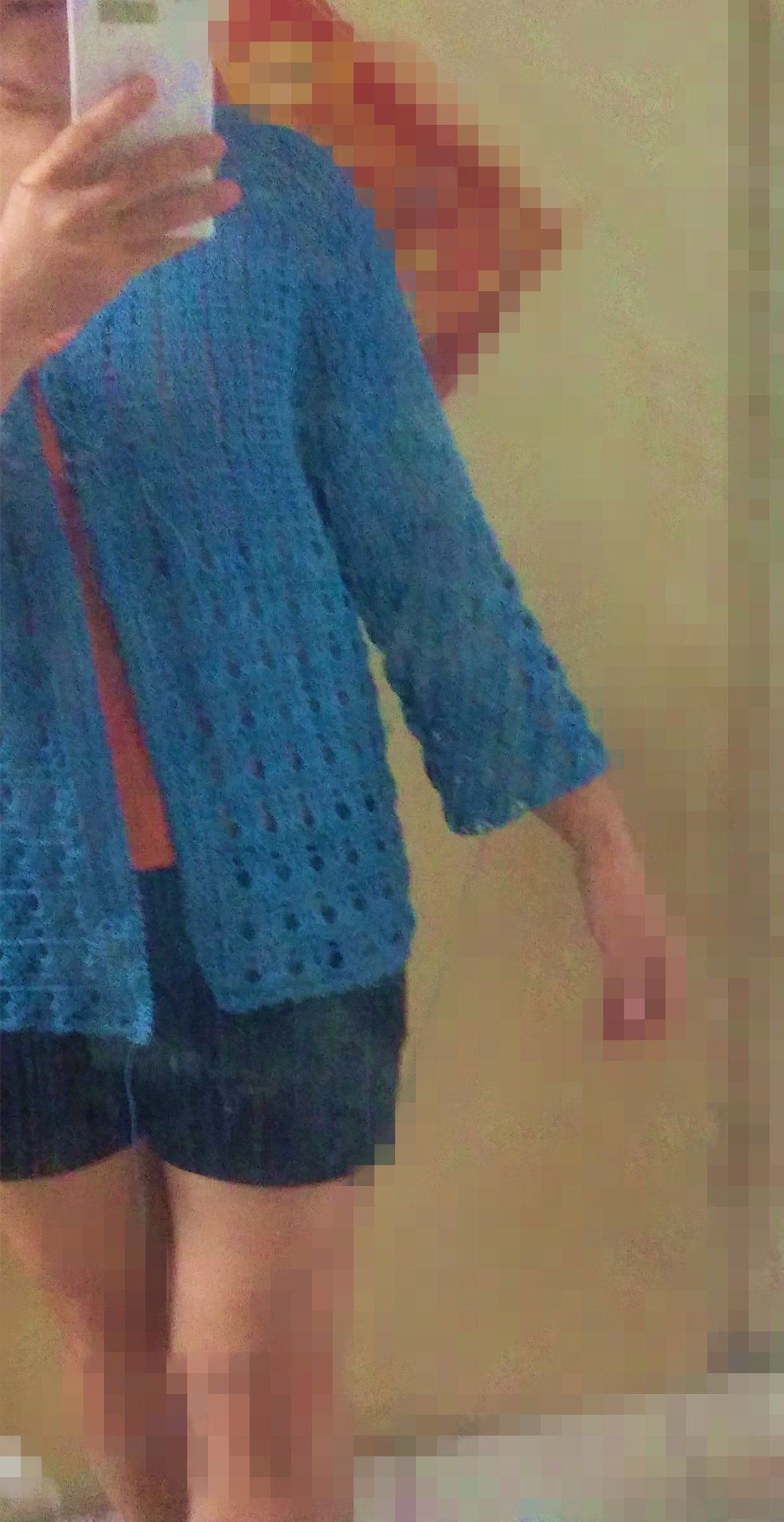 从上往下钩针开衫详细图解,从上往下钩针开衫