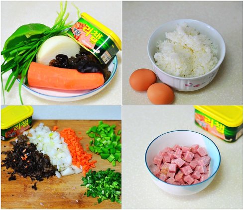 给炒饭点颜色看看——五色炒饭