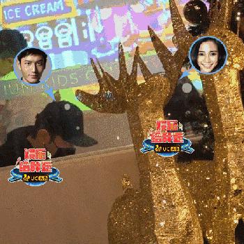 baby装蜡像,baby假装蜡像邓超