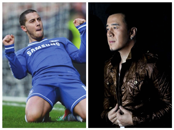 比利时都有哪些明星,比利时球星阿扎尔撞脸