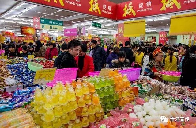 年味十足街拍图片大全,春节贵港街头