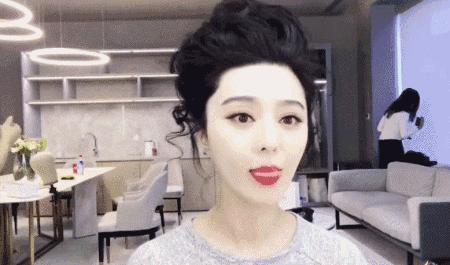 范冰冰涂的是什么口红色号,范冰冰无底妆只涂口红