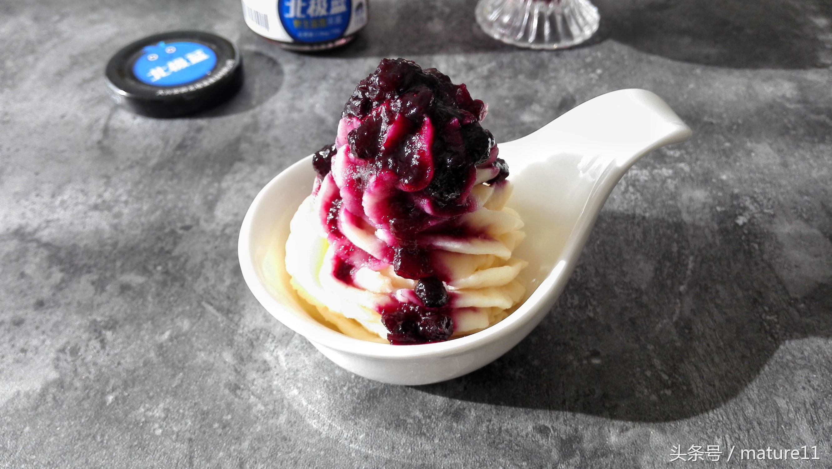 不一样的蓝莓山药做法,怎么做蓝莓山药窍门