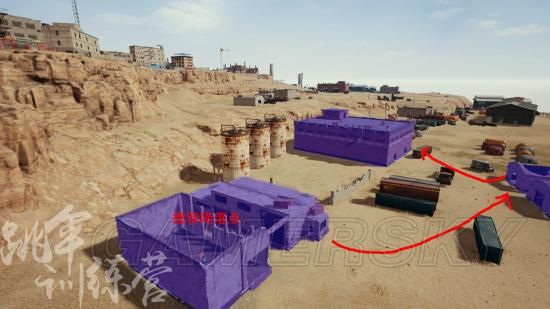 绝地求生沙漠地图钢枪在哪里,绝地求生沙漠地图信号枪刷新点