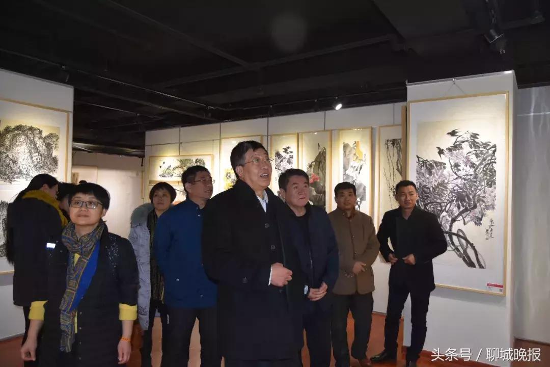 聊城丹青十八家展,山东聊城书画展