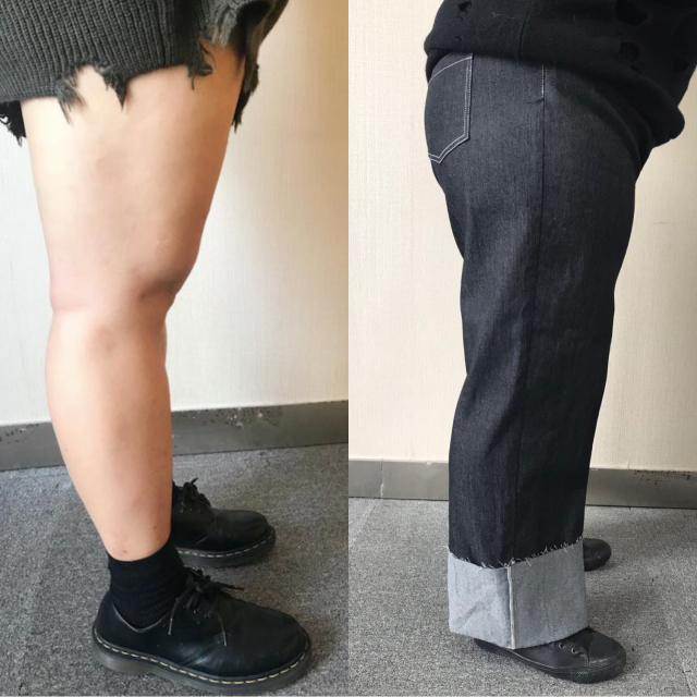 秋季120斤168显瘦裤子,显瘦裤子168身高140斤胖mm