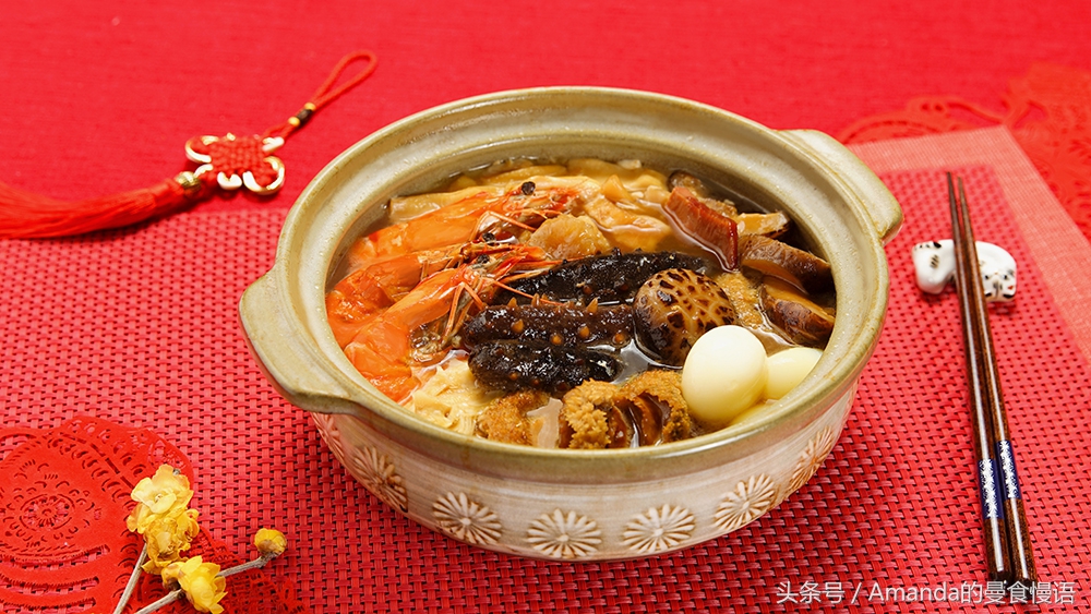 年夜饭硬菜佛跳墙大盆菜,佛跳墙年夜饭硬菜