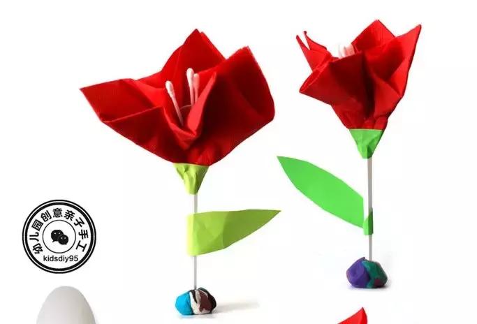 情人节的手工用a4纸和小卡纸做,用卡纸给妈妈做情人节的礼物教程