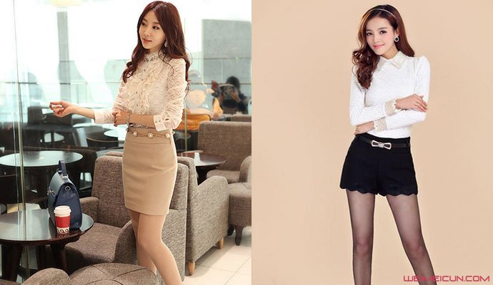 蕾丝打底衫怎么搭，4款搭配方式让你穿出性感女人味