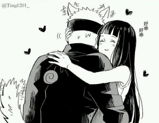 火影漫画雏田表白日语版,火影忍者鸣人与雏田日常生活漫画