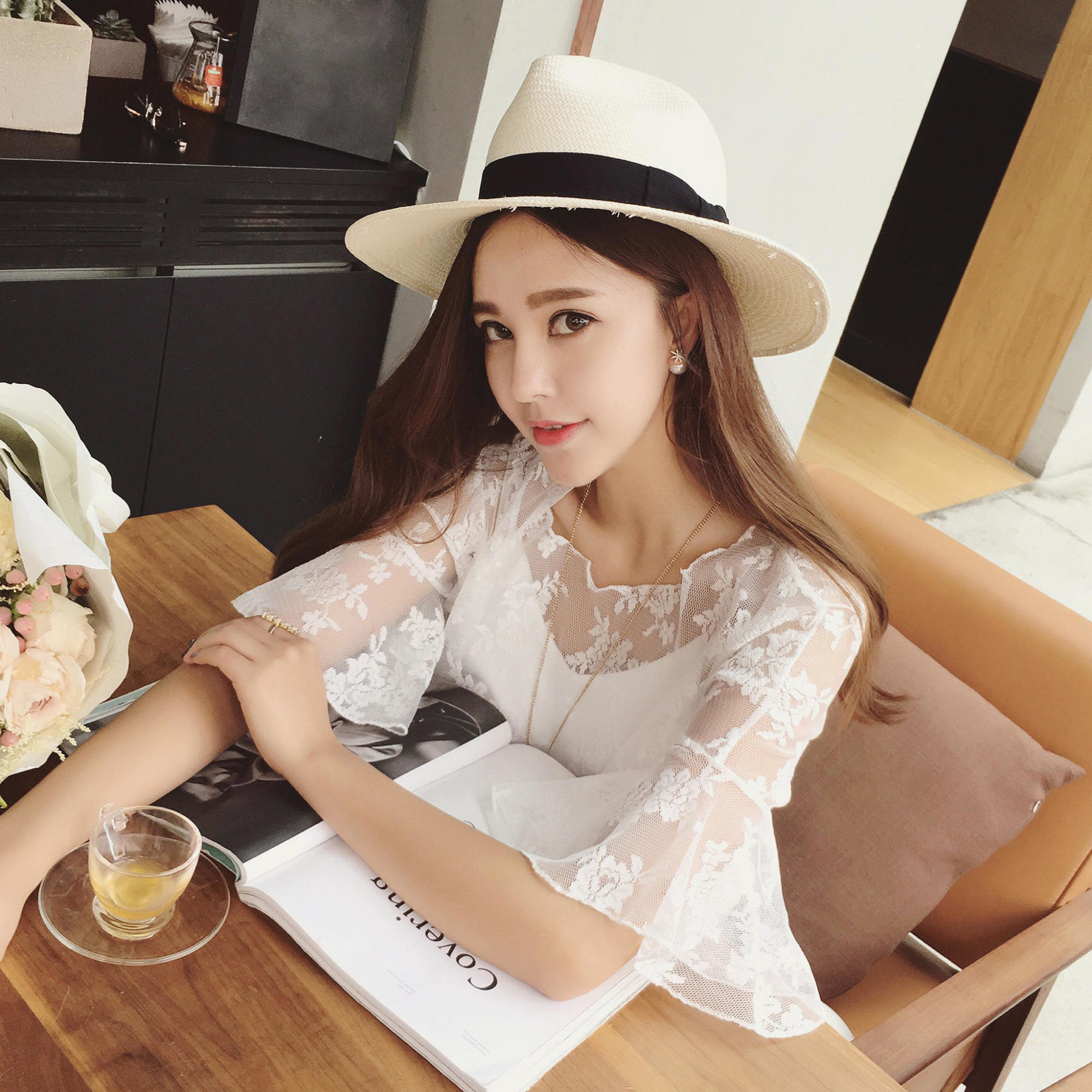 浪漫迷人的蕾丝,粉色蕾丝让女人更加精致