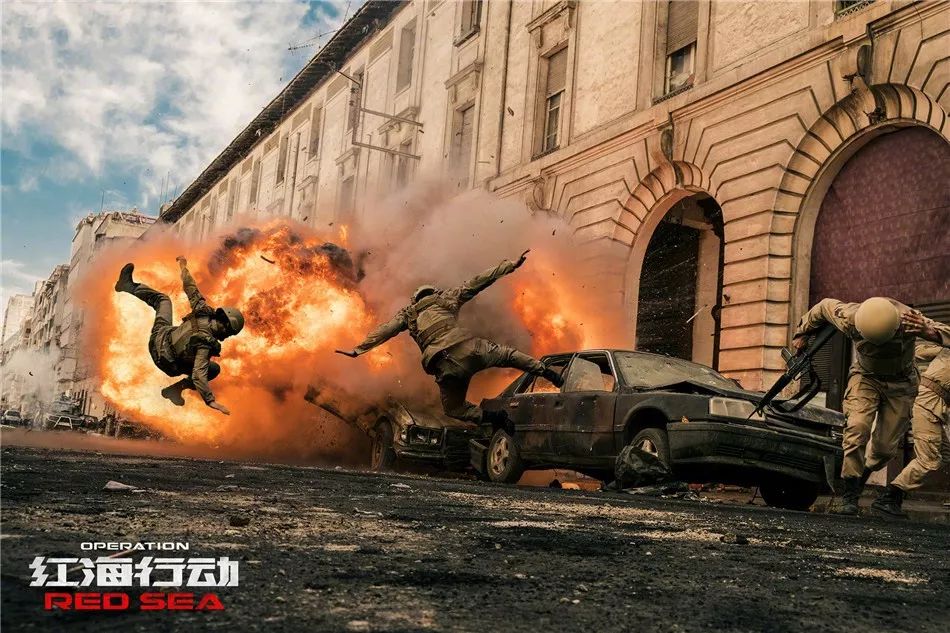 红海行动拍摄全部场面,看着爽