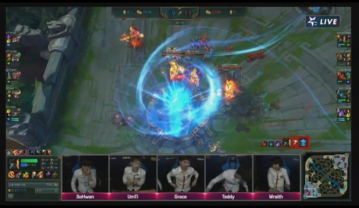 [直播中]上路巨魔虫子，打野UmTi蝎子Score*器武**第三局