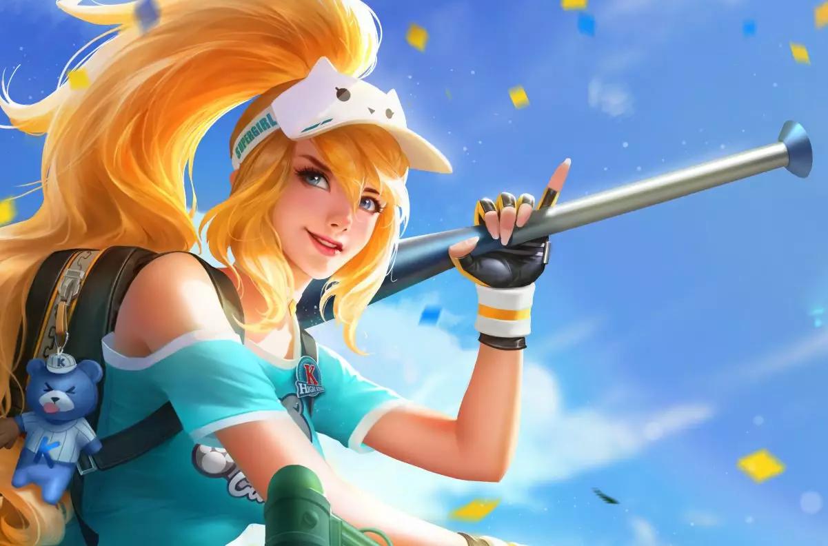 花木兰青春决赛季星元皮肤视频,花木兰兔女郎皮肤很难打出沉默