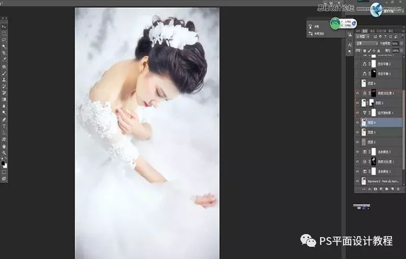 婚纱照ps后期关注事项,婚纱照ps背景虚化怎么修