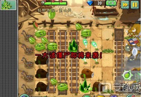 植物大战僵尸2狂野西部第19天攻略,植物大战僵尸2狂野西部第9天攻略