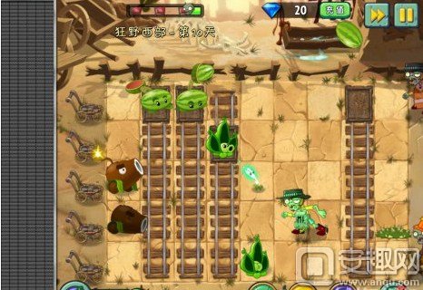 植物大战僵尸2狂野西部第19天攻略,植物大战僵尸2狂野西部第9天攻略