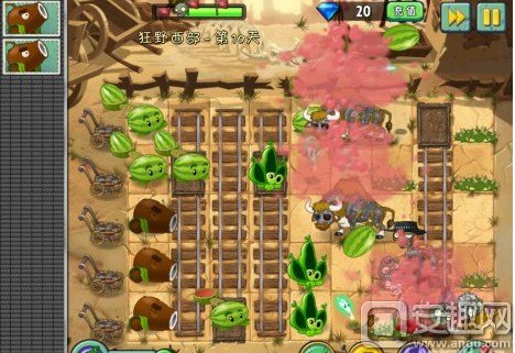 植物大战僵尸2狂野西部第19天攻略,植物大战僵尸2狂野西部第9天攻略