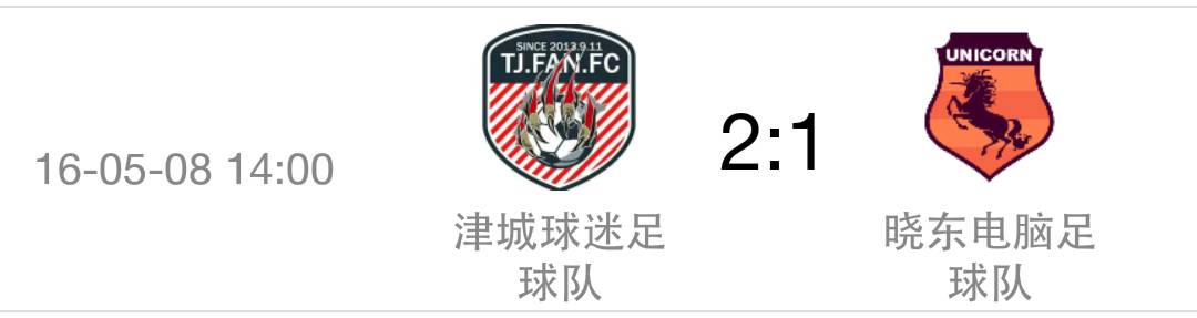 战报主场5-0,天津业余足球杯第一轮战报