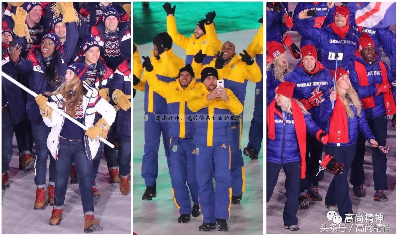 看了冬奥会，是该换一拨五颜六色的保暖服啦
