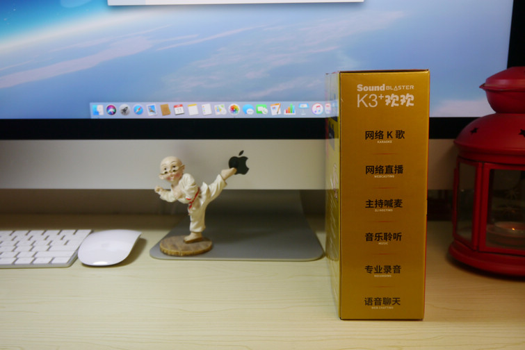 能K歌录歌做主播的红盒子，创新K3+外置声卡开箱简单说