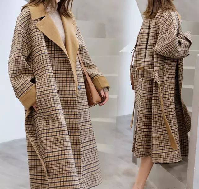 大衣冬季流行搭配高级感,搭配参考冬天爱穿的17件大衣合集