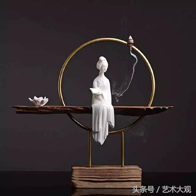 禅意雕塑作品,陶艺雕塑