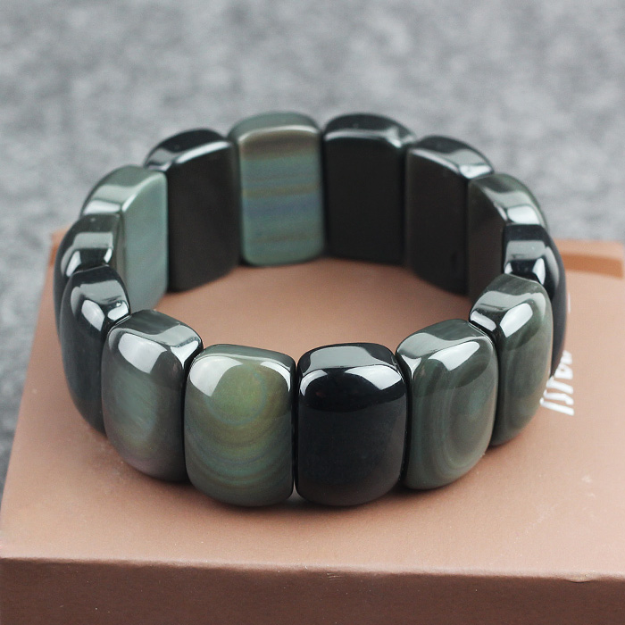 如何挑选黑曜石手串,黑曜石如何挑选