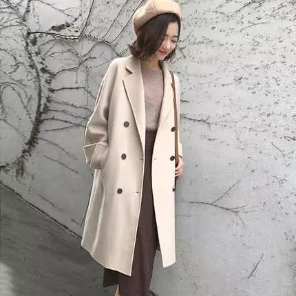 想要高级感的衣服,黑色大衣穿搭高级感小个子