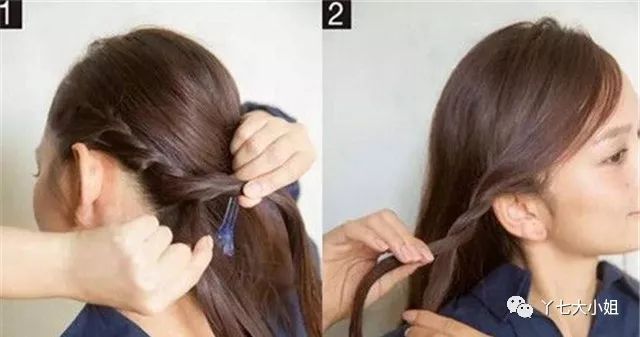 超减龄编发教程超简单,九款四季皆宜的时尚编发教程
