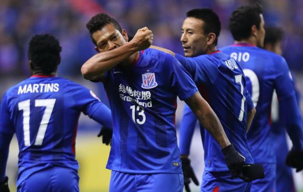 亚冠广州队0-2大阪樱花,上海申花对恒大亚冠首发名单