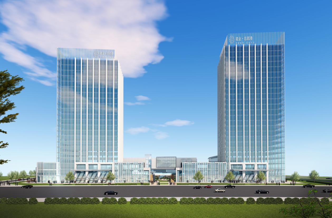 商丘示范区重点项目开工仪式,商丘市建业总部港招商中心