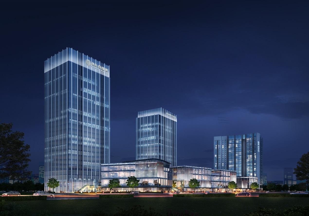 商丘示范区重点项目开工仪式,商丘市建业总部港招商中心