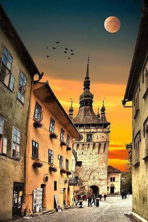 德国美丽的小镇风景太美了,全世界最漂亮的小镇欧洲