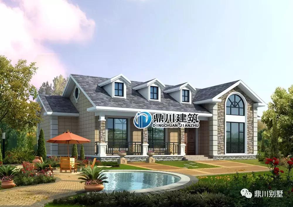 农村一层100平方轻钢别墅要多少钱,11款一层农村别墅