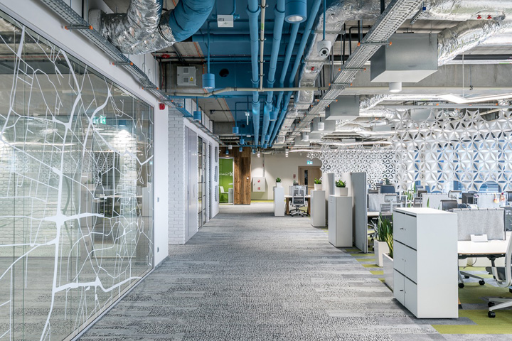 图形盛宴跨境电商平台OLXGroup波兹南总部设计欣赏