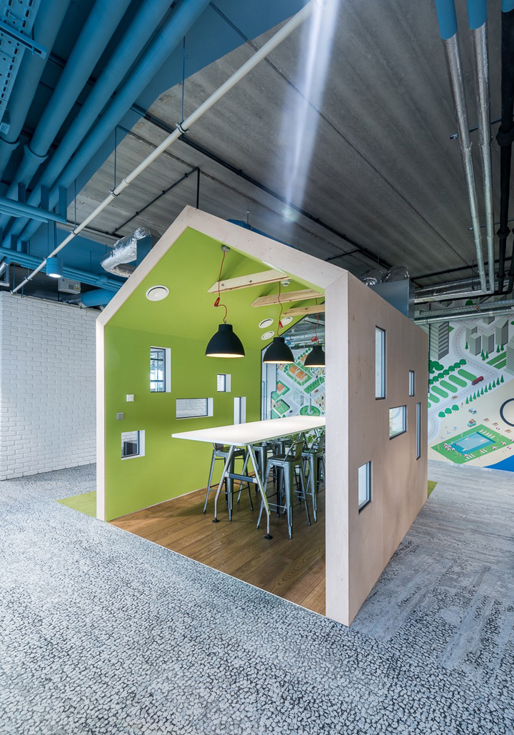 图形盛宴跨境电商平台OLXGroup波兹南总部设计欣赏