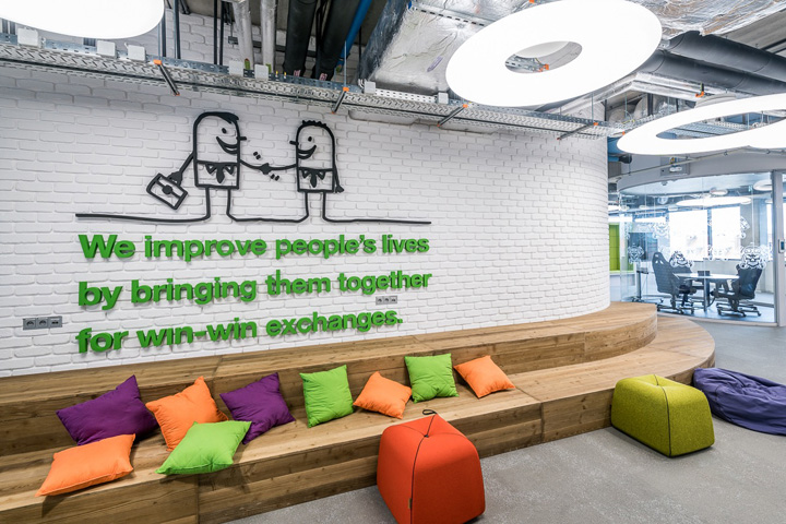 图形盛宴跨境电商平台OLXGroup波兹南总部设计欣赏