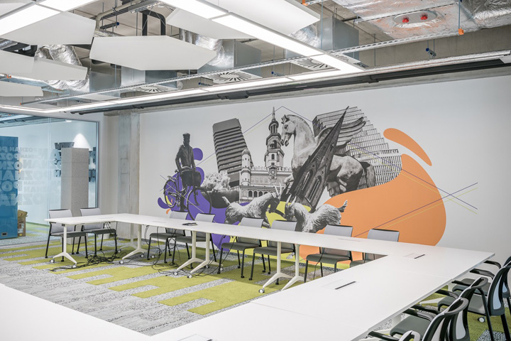 图形盛宴跨境电商平台OLXGroup波兹南总部设计欣赏