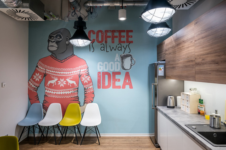 图形盛宴跨境电商平台OLXGroup波兹南总部设计欣赏