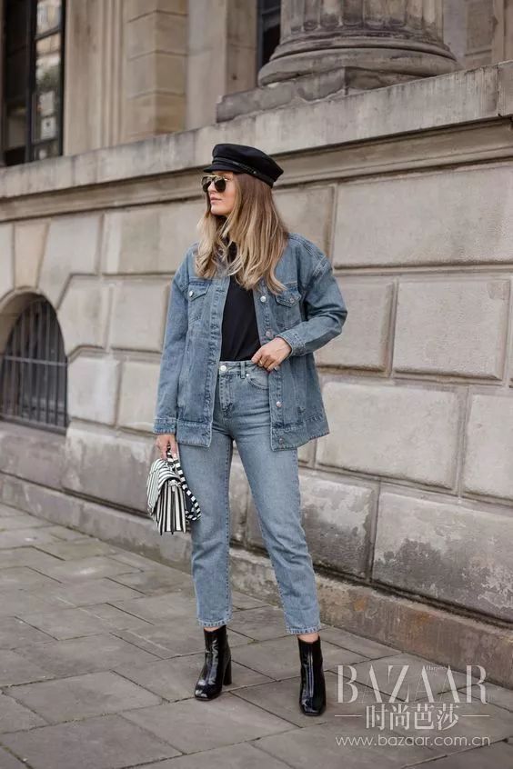 牛仔夹克该怎么穿,牛仔夹克怎样穿