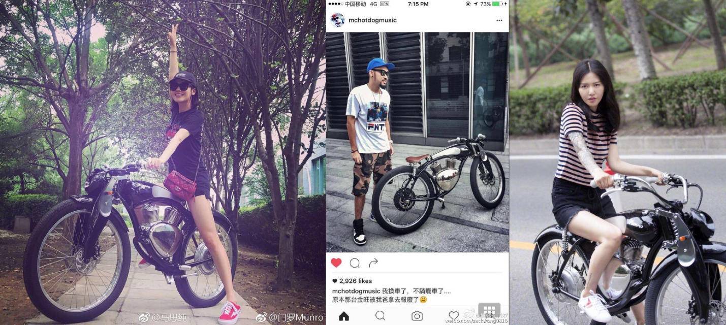 大黑牛李晨最喜欢骑的是它，集颜值和科技于一身的门罗Munro2.0