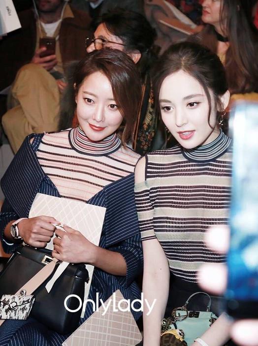 古力娜扎金喜善同框 (古力娜扎撞衫金喜善谁更美)