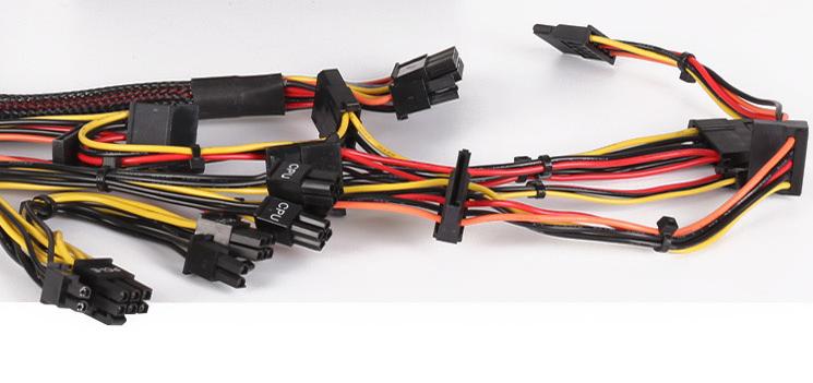 atx电源灰色线是干嘛的,atx电源上的黄色线代表什么