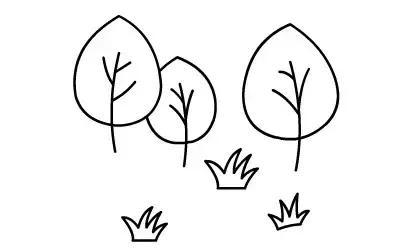 幼儿简笔画入门100个动物简笔画,3-6岁动物的简笔画和植物的简笔画