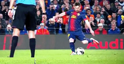 盘点梅西十大无解任意球,梅西任意球和c罗任意球