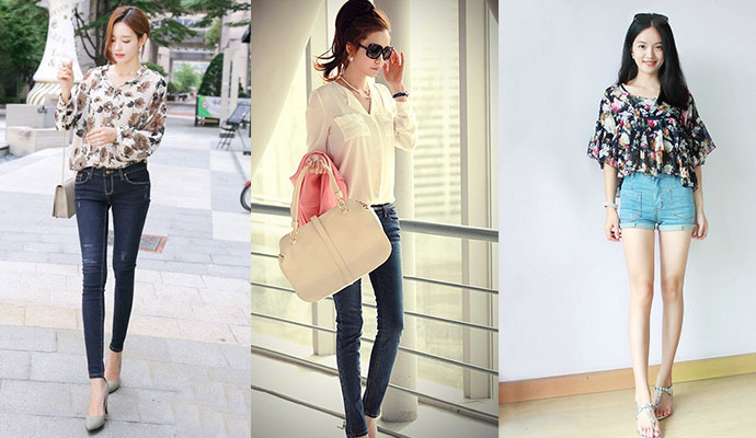 雪纺衫怎么搭配裤子好看,雪纺衫搭什么裤子好看