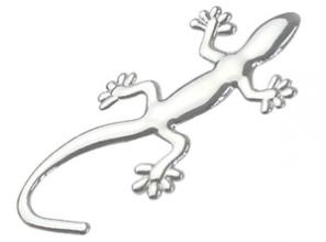 你的车上也贴着壁虎吗？