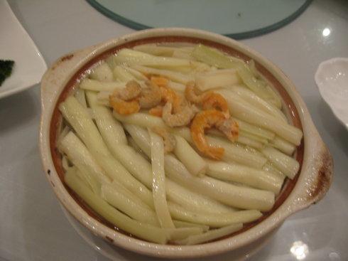 十大苏菜,淮安开洋扒蒲菜的做法